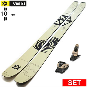 [�Z���^�[��101mm 168cm|175cm|182cm]VOLKL REVOLT 101+SQUIRE 11 �t�H���N�� 26���f���X�L�[�Z�b�g �Z�~�t�@�b�g�X�L�[ �t���[�X�L�[