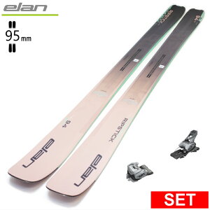 [�Z���^�[��95mm 175cm]ELAN RIPSTICK 94 W+ATTACK 14 GW �G���� 26���f���X�L�[�Z�b�g �Z�~�t�@�b�g�X�L�[ �t���[�X�L�[