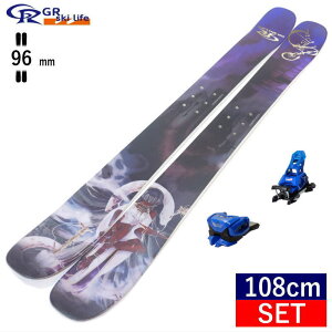 GR Ski life Klesha+ATTACK 14 GW[108cm/Z^[96mm] W[A[XL[Ct N[V 25f XL[rfBOZbg V[gXL[ t@XL[ XL[{[h