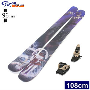 [�Z���^�[��96mm 108cm]GR Ski life Klesha+SQUIRE 11 �W�[�A�[���X�L�[���C�t �^���������f���X�L�[�Z�b�g �V���[�g�X�L�[ �t�@���X�L�[ �X�L�[�{�[�h