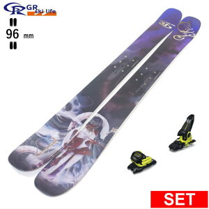 GR Ski life Klesha+GRIFFON 13 ジーアールスキーライフ 25モデル スキー板セット ショートスキー ファンスキー スキーボード