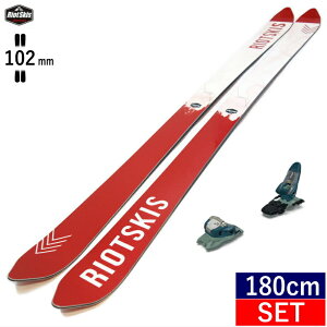 RIOT SKIS CYPHER+SQUIRE 11[180cm/Z^[102mm] CIbg TCt@[ ^fXL[rfBOZbg cC`bvXL[ t[XL[ t[X^CXL[