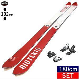 RIOT SKIS CYPHER+ATTACK 11LYT[180cm/Z^[102mm] CIbg TCt@[ ^fXL[rfBOZbg cC`bvXL[ t[XL[ t[X^CXL[