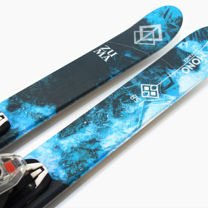 ツマ ZUMA スキー板 フリースタイルスキー 4点セット メンズ MONO ADV XPRESS10GW SPEED80 BK GR