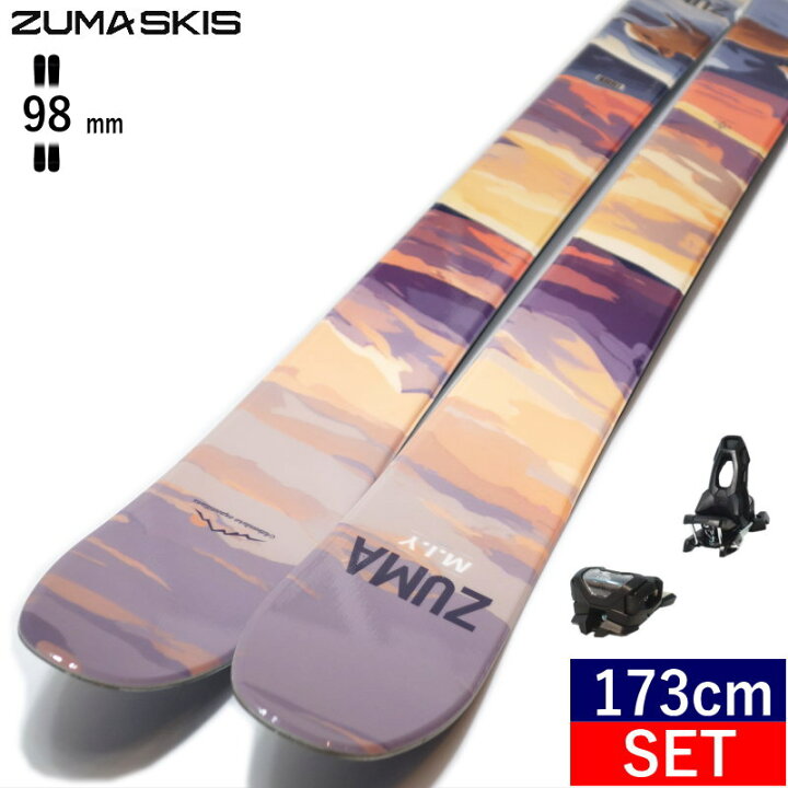 楽天市場】ZUMA M.I.Y+ATTACK 11 GW[173cm/センター幅98mm幅] ツマ 