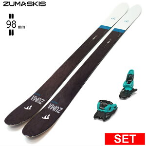 [�Z���^�[��98mm 164cm|173cm|179cm]ZUMA G.S.T+SQUIRE 11 �c�} 26���f���X�L�[�Z�b�g �Z�~�t�@�b�g�X�L�[ �t���[�X�L�[
