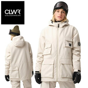 �� 25-26 CLWR UNISEX MORE POCKETS PARKA JACKET �J���[:OFF WHITE �J���[�E�F�A �X�m�{�E�F�A �����Y ���f�B�[�X ���j�Z�b�N�X �X�m�[�{�[�h �W���P�b�g JKT �^���� �����f�� ���{���K�i