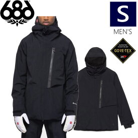 ● 686 GORE-TEX GT JKT カラー:BLACK Sサイズ シックスエイトシックス ロクハチロク ゴアテックス ジーティー ジャケット JACKET メンズ スノーボード スキー 23-24 日本正規品