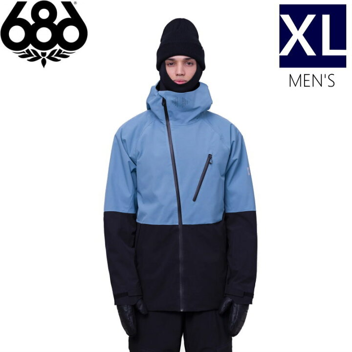 楽天市場】○ 686 HYDRA THERMAGRAPH JKT STEEL BLUE COLORBLOCK XL  