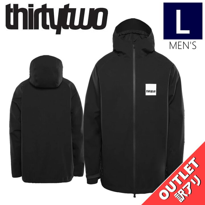 楽天市場】【アウトレット】23-24 THIRTYTWO GATEWAY JKT ｶﾗｰ:BLACK L  