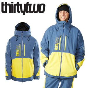THIRTYTWO LASHED INSULATED LTCY JKT J[:BLUE YELLOW LTCY T[eBc[ WPbg JACKET Y Xm[{[h XL[ Xm{EFA I[o[TCY 23-24 ^ {Ki