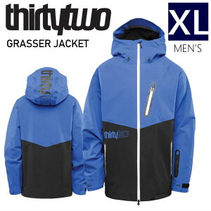 24-25 THIRTYTWO GRASSER JKT J[:BLACK BLUE XLTCY T[eBc[ WPbg JACKET Y Xm[{[h XL[ Xm{EFA ^ {Ki 
