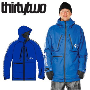 THIRTYTWO TM JKT J[:SNORKEL BLUE 22-23 T[eBc[ WPbg JACKET Y Xm[{[h XL[ Xm{EFA ^ {Ki Z