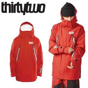 THIRTYTWO SPRINGBREAK PARKA JKT J[:RED BLACK 23-24 T[eBc[ WPbg JACKET Y Xm[{[h XL[ Xm{EFA ^ {Ki 