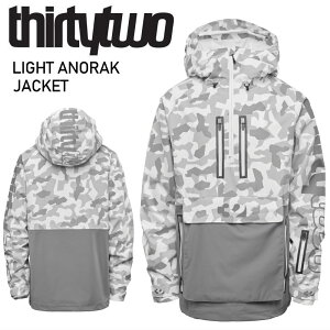  24-25 THIRTYTWO LIGHT ANORAK JACKET T[eB[c[ Xm{EFA Xm[{[h CgAmbNWPbg Y JKT 2024-2025 ^ f {Ki