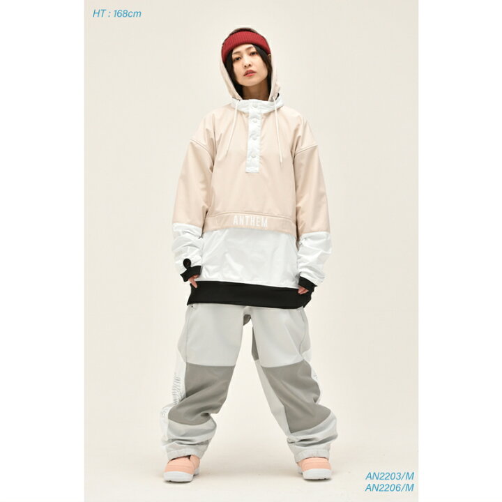 楽天市場】○ ANTHEM PILGRIM ANORAK JACKET HEATHER BEIGExWHITE L 