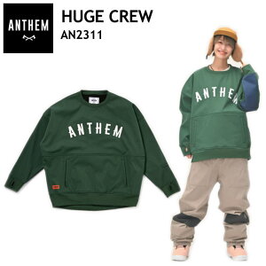  ANTHEM HUGE CREW FOREST GREEN AN2311 AZ Xm{EFA X|[cMIX CgEFA jZbNX N[lbNg[i[ ^ {Ki