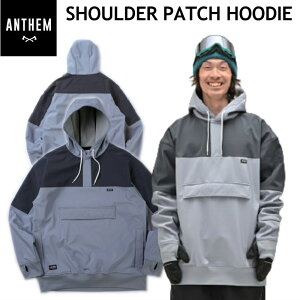  24-25 ANTHEM SHOULDER PATCH HOODIE J[:BLUE GRAY AN2405 AZ Xm[{[h Xm{EFA jZbNX X|[c~bNX p[J[ t[fB[ CgEFA 2024-2025 ^ f {