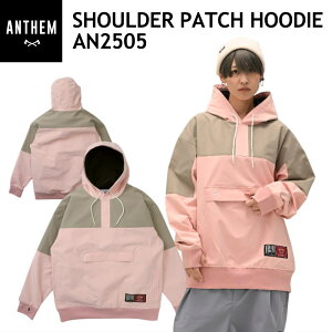  25-26 ANTHEM SHOULDER PATCH HOODIE J[:BRIGHT PINK AN2505 AZ Xm{EFA jZbNX WPbg Xm[{[h I[o[TCY JKT {Ki