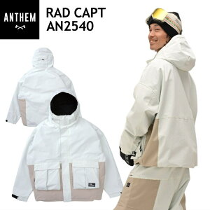  25-26 ANTHEM RAD CAPT JACKET J[:OFF WHITE AN2540 AZ Xm{EFA jZbNX Xm[{[h I[o[TCY JKT {Ki