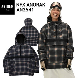  25-26 ANTHEM NFX ANORAK JACKET J[:OMBRE CHECK AN2541 AZ Xm{EFA jZbNX Xm[{[h I[o[TCY JKT {Ki