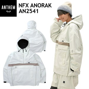  25-26 ANTHEM NFX ANORAK JACKET J[:OFF WHITE AN2541 AZ Xm{EFA jZbNX Xm[{[h I[o[TCY JKT {Ki
