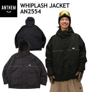  25-26 ANTHEM WHIPLASH JACKET J[:BLACK AN2554 AZ Xm{EFA jZbNX WPbg Xm[{[h I[o[TCY JKT {Ki
