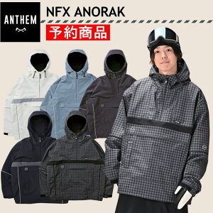 �y�����\�񏤕i�z�� 26-27 ANTHEM NFX ANORAK JKT AN2641 JACKET �A���Z�� �X�m�[�{�[�h �X�m�{�E�F�A ���j�Z�b�N�X �W���P�b�g JACKET ���C�g�E�F�A ���{���K�i