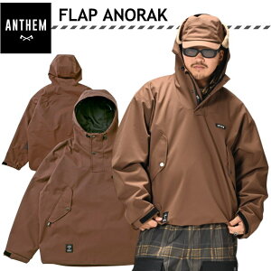 �� 26-27 ANTHEM FLAP ANORAK JKT LIGHT BROWN AN2672 JACKET �A���Z�� �X�m�[�{�[�h �X�m�{�E�F�A ���j�Z�b�N�X �W���P�b�g JACKET ���C�g�E�F�A ���{���K�i
