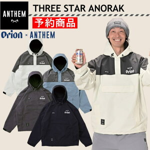 �y�����\�񏤕i�z�� 26-27 ANTHEM THREE STAR ANORAK JKT AN2673 JACKET �A���Z�� �X�m�[�{�[�h �X�m�{�E�F�A ���j�Z�b�N�X �W���P�b�g JACKET ���C�g�E�F�A �I���I���r�[�� ���{���K�i