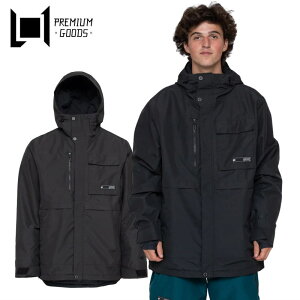 ● L1 RANKIN JKT BLACK エルワン ランキン ジャケット JACKET メンズ スノーボード スキー 型落ち 旧モデル 23-24 日本正規品