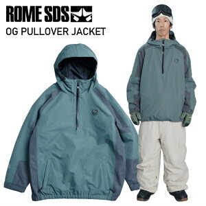  24-25 ROME SDS OG PULLOVER JACKET ASH GREEN [ Xm{EFA Xm[{[h WPbg jZbNX Y fB[X JKT 2024-2025 ^ f {Ki