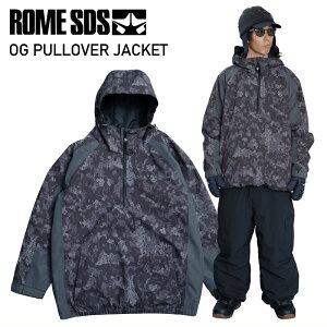  24-25 ROME SDS OG PULLOVER JACKET SNEAKYZ CAMO [ Xm{EFA Xm[{[h WPbg jZbNX Y fB[X JKT 2024-2025 ^ f {Ki