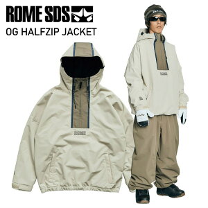 �� 25-26 ROME SDS OG HALFZIP JACKET CREAM ���[�� �X�m�{�E�F�A �X�m�[�{�[�h �W���P�b�g ���j�Z�b�N�X �����Y ���f�B�[�X JKT 2025-2026 �^���� �����f�� ���{���K�i