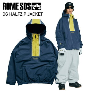 �� 25-26 ROME SDS OG HALFZIP JACKET NAVY ���[�� �X�m�{�E�F�A �X�m�[�{�[�h �W���P�b�g ���j�Z�b�N�X �����Y ���f�B�[�X JKT 2025-2026 �^���� �����f�� ���{���K�i