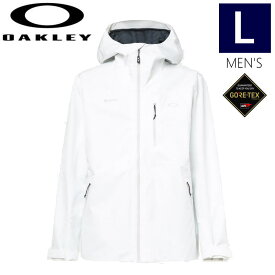 ● OAKLEY UNBOUND GORE-TEX SHELL JKT カラー:WHITE Lサイズ オークリー アンバウンドゴアテックスシェル ジャケット JACKET メンズ スノーボード スキー 日本正規品