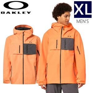 Xg1_  OAKLEY KENDALL RC SHELL JKT J[:SOFT ORANGE XLTCY I[N[ Ph WPbg JACKET Y Xm[{[h XL[ ^ {Ki