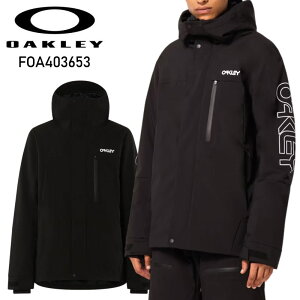  OAKLEY TNP TBT INSULATED JACKET J[:BLACK/WHITE LOGO I[N[ Xm{EFA Y Xm[{[hWPbg I[N[ JKT 25-26 {Ki