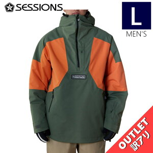 Xg1_ yAEgbgz23-24 SESSIONS AGENT ANORAK PULLOVER JKT J[:OLIVE LTCY ZbVY WPbg JACKET Y Xm[{[h XL[ Xm{EFA ^ {Ki