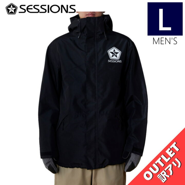 楽天市場】【アウトレット】23-24 SESSIONS VITAL JKT ｶﾗｰ:BLACK Lｻｲｽﾞ 