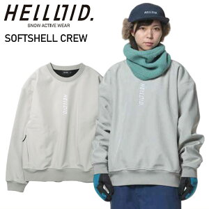  HELLOID SOFTSHELL CREW LIGHT GRAY wCh Xm{EFA \tgVFN[ g[i[ 24-25 ^ f {Ki 2024-2025