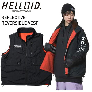  HELLOID REFLECTIVE REVERSIBLE VEST BLACK ORANGE wCh Xm{EFA o[Vu xXg 24-25 ^ f {Ki 2024-2025