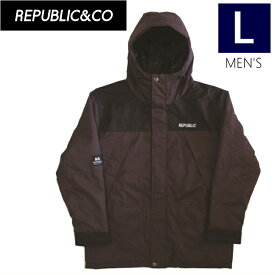 【即納】 ○ REPUBLIC 36 CHAMBERS JACKET Brown Lサイズ リパブリック チャンバーズ ダウン アウターウェア アウトドア ジャケット JKT メンズ スノーボード スキー 22-23 日本正規品