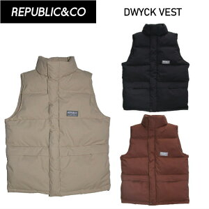  REPUBLIC DWYCK VEST pubN Xm{EFA Y _ExXg Xg[g~bNX hDEBbNxXg 23-24 {Ki