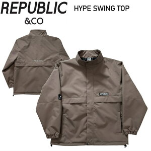 �� 25-26 REPUBLIC HYPE SWING TOP JACKET �J���[:MOCHA ���p�u���b�N �X�m�{�E�F�A �����Y �X�m�[�{�[�h �n�C�v�X�E�B���O�g�b�v�W���P�b�g JKT ���{���K�i