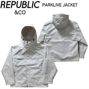 25-26 REPUBLIC PARKLIVE JACKET J[:L GREY pubN Xm{EFA Y Xm[{[h p[NCuWPbg JKT {Ki