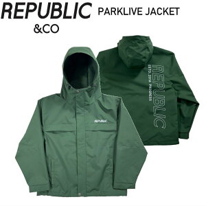  25-26 REPUBLIC PARKLIVE JACKET J[:OLIVE pubN Xm{EFA Y Xm[{[h p[NCuWPbg JKT {Ki