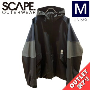 �y�A�E�g���b�g�z25-26 SCAPE TRACK JKT �J���[:BLACK M�T�C�Y �G�X�P�[�v �W���P�b�g JACKET �����Y ���f�B�[�X ���j�Z�b�N�X �X�m�[�{�[�h �X�L�[ �X�m�{�E�F�A ���{���K�i