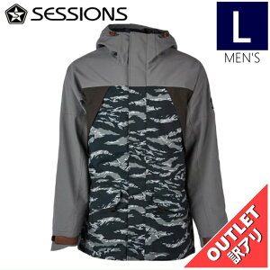 y68%OFF/OUTLETz SESSIONS RANSACK SHELL JKT J[:BLACK TIGER LTCY Y Xm[{[h XL[ EFA WPbg AEgbg