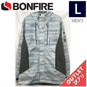 y73%OFF/OUTLETz BONFIRE GLISSADE INSULATED JKT J[:FOG PRINT LTCY Y Xm[{[h XL[ WPbg JACKET AEgbg